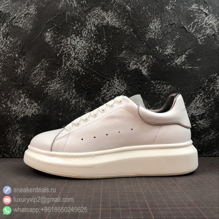 Alexander McQueen Sole Unisex Sneakers 37681 3M White